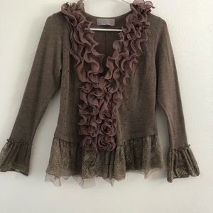 Pretty angel ruffled